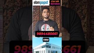 மாதவரம் Ebmpapst India Pvt Ltd, வேலைவாய்ப்பு #jobs #jobopportunity #madhavaram #chennaijobs #reach