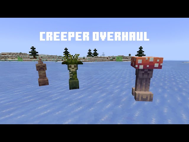 Minecraft Creeper Overhaul Mod!! Subscribe to my  to see