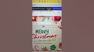 How to create a whole class set of Christmas Cards in One Click 🤯 @canva