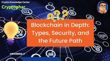 Blockchain in Depth: Types, Security, and the Future Path  #blockchain #bitcoin #ethereum #solana
