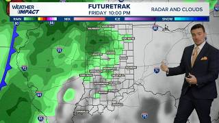 Rain and rumbles on the way to Indiana by late Friday evening, wet weekend ahead