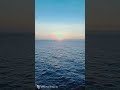 Sunrise, open ocean, somewhere 1 day before arriving to Greece, 1.08.2022, 05:30 am.