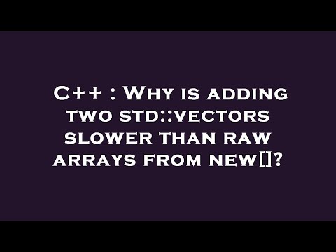 C++ : Why