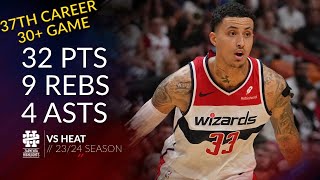 Kyle Kuzma 32 pts 9 rebs 4 asts vs Heat 23\/24 season