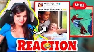 Krutika React To Memes Funny Memes