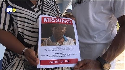 Vermist en gemist: 83-jarige Wilfrido al drie weken spoorloos