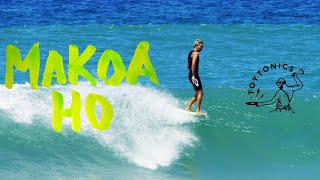 TOY TONICS x MAKOA HO | LONGBOARD SURFING PERFECT WAVES IN HAWAII