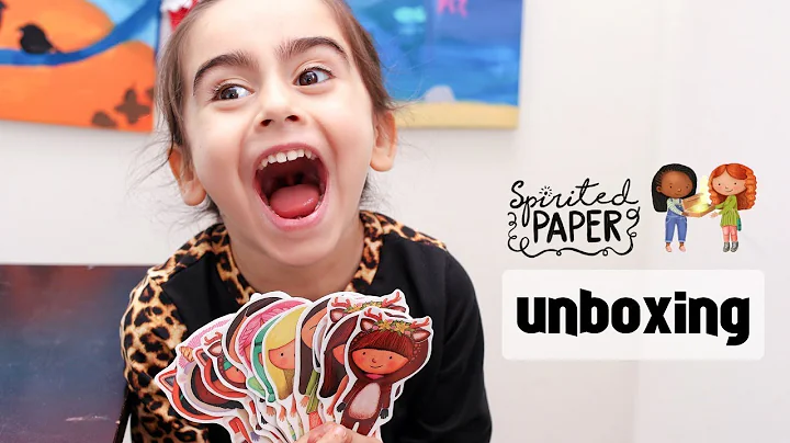 Spirited Paper Gift Box Unboxing - Art by Beth Sni...