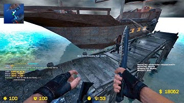 CSS:Zombie Escape Mod - ze_Pirates_port_v3_6 (LEVEL1)