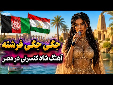 Afghan Mast song - جگی جگی - فرشته | آهنگ شاد کنسرتی در مصر