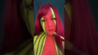 #funny #doorbell #makeup #watermelon #fruit #trend