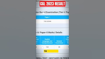 GST👮‍♂️ Inspector Scorecard SSC CGL 2023, #ssc #ssccgl #motivation