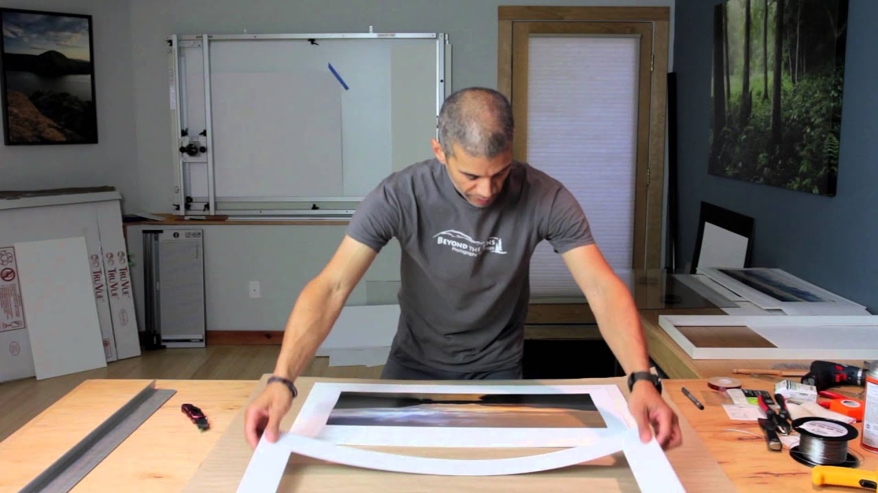 Using a handheld mat cutter - Matting, Framing, and Hanging Your  Photographs Video Tutorial