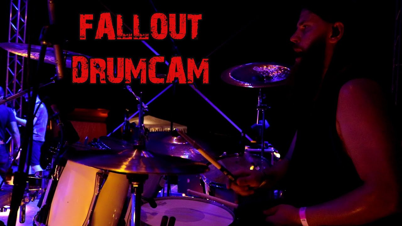 NYGMALION DRUM CAM | Gergő Gazdag | Fallout LIVE
