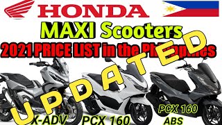 Honda Maxi Scooters Price List In Philippines 21 Youtube