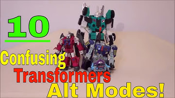 GotBot Counts Down: 10 Confusing Transformers Toy Alternate Modes
