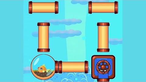 Save The Fish - Pull The Pin Game - Rescue Fish - level 77 to 83