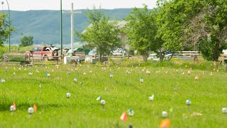 751 lights mark unmarked graves at Cowessess First Nation in Sask.