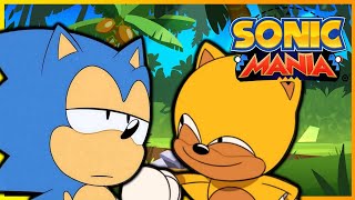 👍GUESS WHAT TIME IT IS 👍 Sonic & Ray The Flying Squirrel Play Sonic Mania PART 2