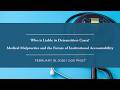 [LIVE] Who is Liable in Detransition Cases?