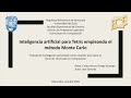 Inteligencia artificial para Tetris empleando el método Monte Carlo
