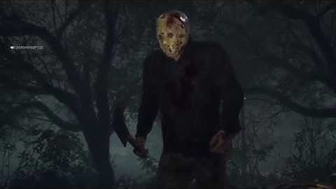 Friday the 13th Gameplay Part IV Jason Voorhees 8/8 Pinehurst Map
