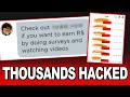 Thousands of Roblox Accounts HACKED and turned into bots