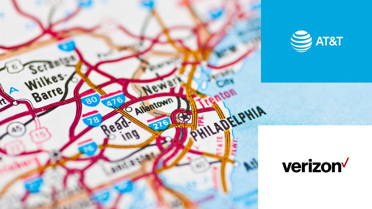 AT&T VS Verizon Philadelphia, PA At the sporting complex for The