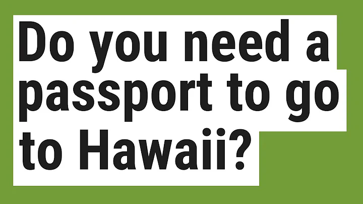 Can I go to Hawaii with passport card? (2023)