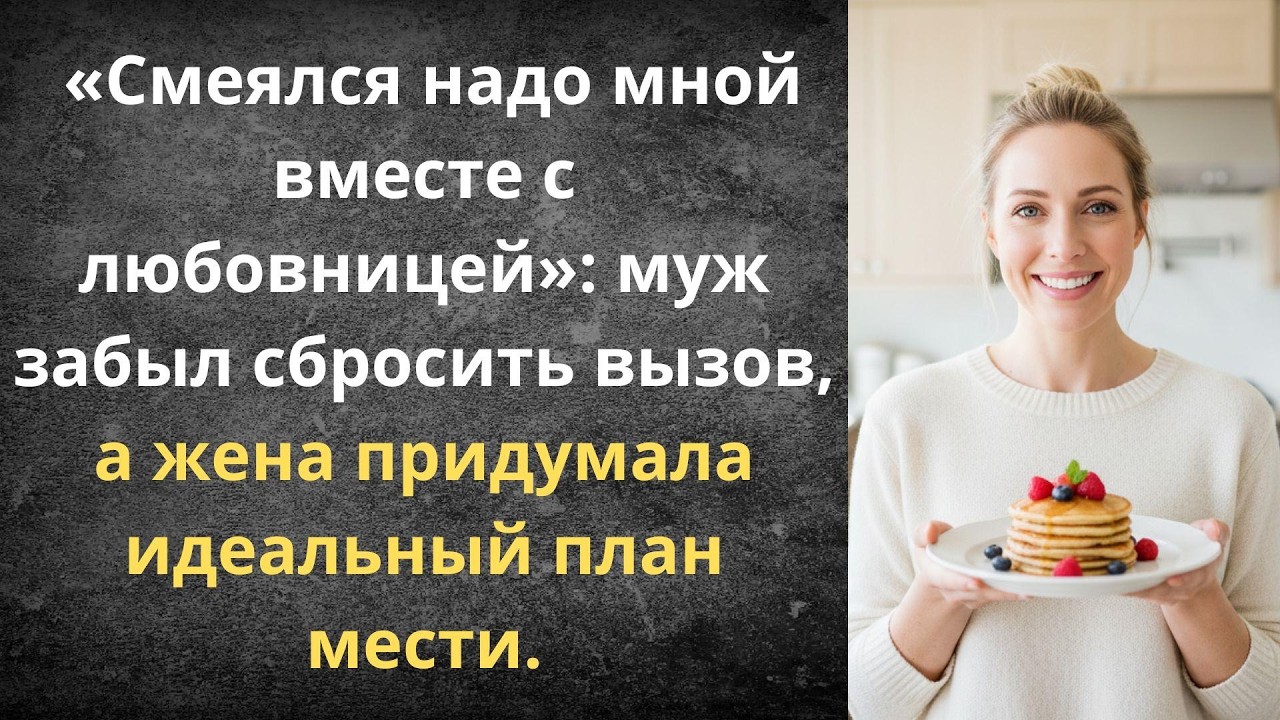 Выставила счет неверному мужу | Истории из жизни