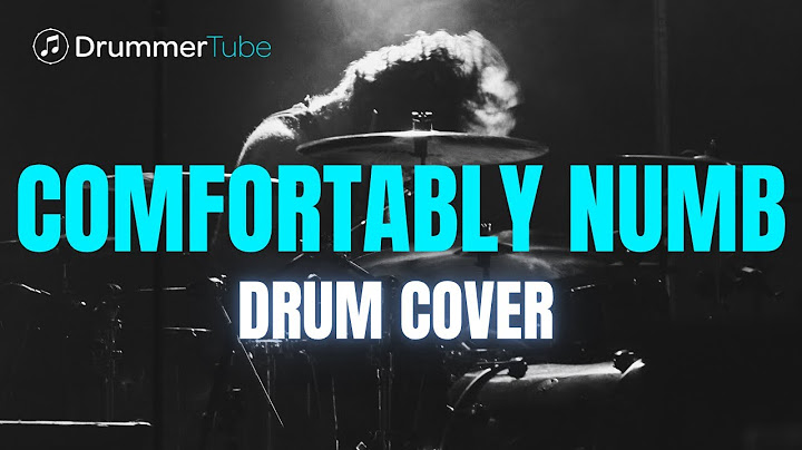 Comfortably Numb Drums version - Drums performance video thumbnail