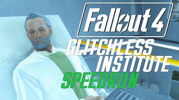 Fallout 4 Glitchless Institute Ending Speedrun in 1:26:17