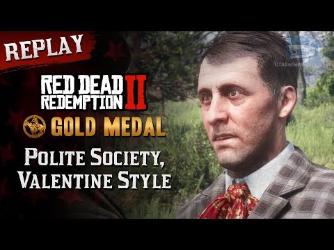Video: Red Dead Redemption 2 - Polite Society, Valentine Style, American At Rest