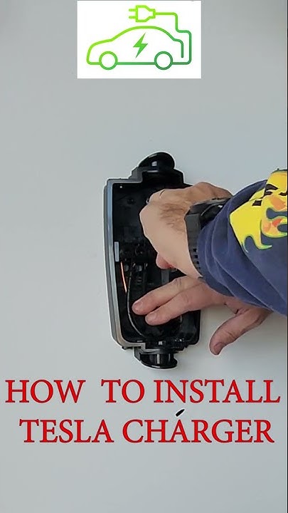 how-to-instal-tesla-charger-youtube