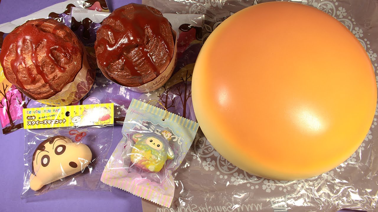 HUGE Jumbo Bun by Cutie Creative and iBloom Cinnamon Rolls! - Squishy Package #65