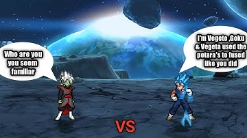 Vegito SSB VS Fused Zamasu in Jump Force Mugen