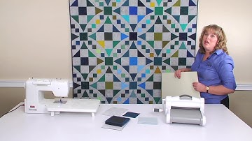 How to Piece the Ocean Breeze - Block #4 - Sizzix