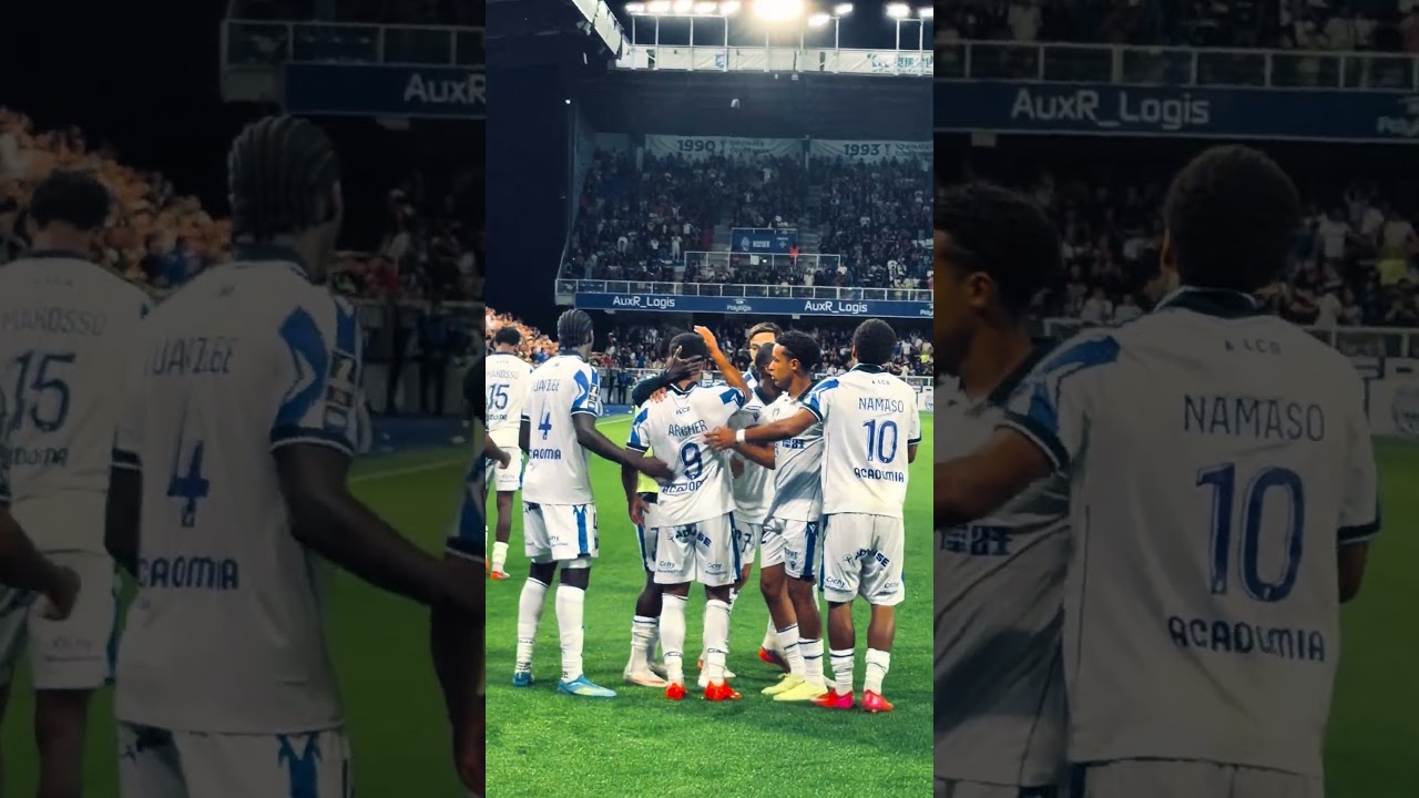 Le premier but de Cameron Archer à l'Abbé Deschamps  #shortaja