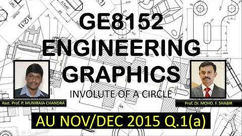 GE8152 – ENGINEERING GRAPHICS | ANNA UNIVERSITY R-2017 | QUESTION PAPER | NOV/DEC 2015 (AN) | Q.1(a)