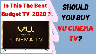 VU Cinema 50&quot; TV  Unboxing &amp; Review | English | 2020