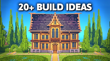 20+ Build Ideas for Your Minecraft Survival World!