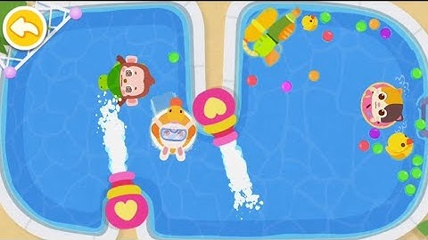 Mandi di Kolam renang || Baby Bus || Android Game Play  # Game Anak-anak