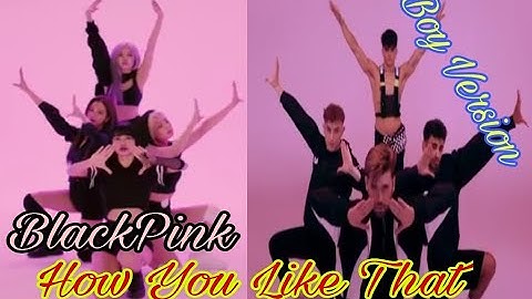 BlackPink (How You Like That) | Boys Version From Spain