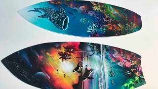 surfboard paint spray painting