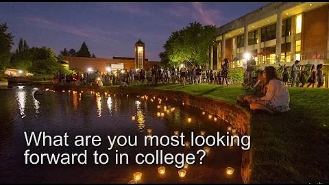 What are you most looking forward to in college ?