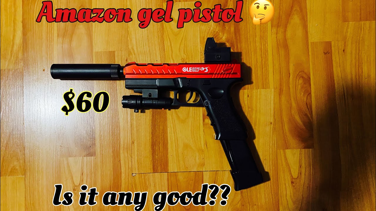 Amazon gle817 gel blaster pistol review (watch before buying!) YouTube