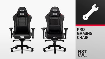 Next Level Racing Pro Gaming Chair Instructions and User Guide