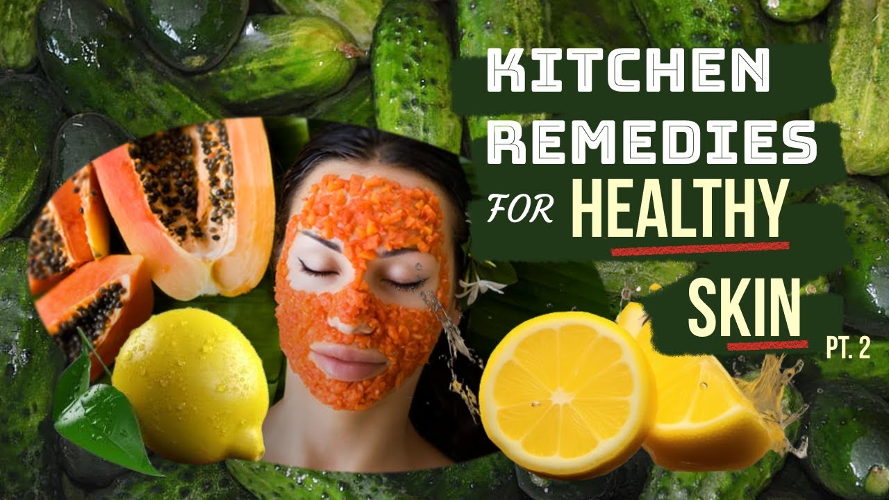 9 Kitchen Skincare Recipes For Glowing Skin You Need To Try! - YouTube