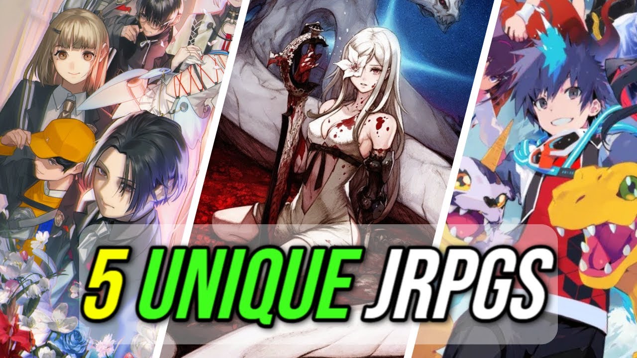 Top 5 Most UNIQUE JRPGS You Will EVER Play! - YouTube