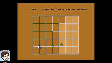 Atari 8-bit - Cuthbert Goes Walkabout